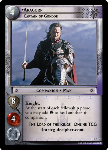 Aragorn, Captain of Gondor (P)