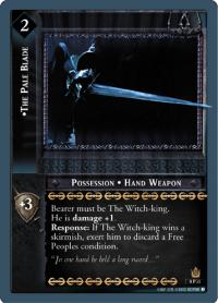 lotr tcg lotr promotional the pale blade p