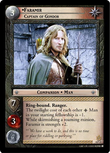 Faramir, Captain of Gondor (P)