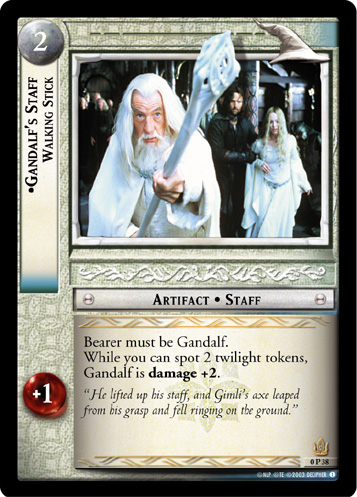 Gandalf's Staff, Walking Stick (P)