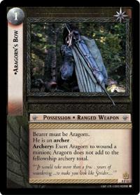 lotr tcg lotr promotional aragorn s bow p