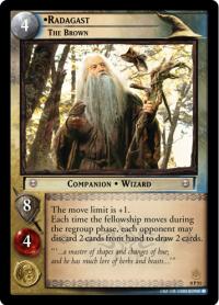 lotr tcg lotr promotional radagast the brown p