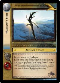 lotr tcg lotr promotional radagast s staff p