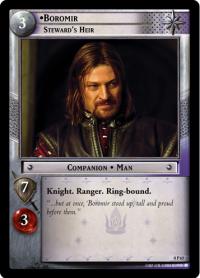 lotr tcg lotr promotional boromir steward s heir p