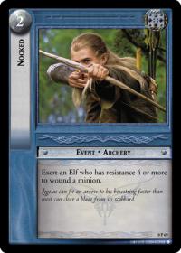 lotr tcg lotr promotional nocked p