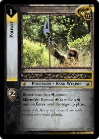 lotr tcg lotr promotional poleaxe p