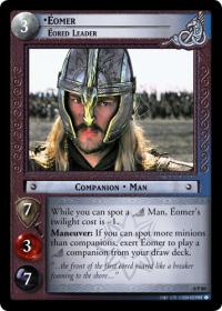 lotr tcg lotr promotional eomer eored leader p