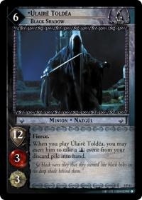 lotr tcg lotr promotional ulaire toldea black shadow p