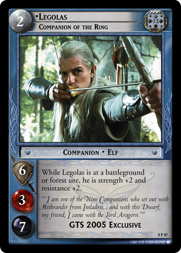 Legolas, Companion of the Ring (P)