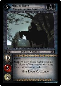 lotr tcg lotr promotional ulaire nelya third of the nine riders 0p110