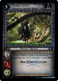 lotr tcg lotr promotional ulaire cantea fourth of the nine riders 0p111