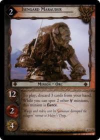 lotr tcg lotr promotional isengard marauder p