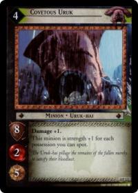 lotr tcg lotr promotional covetous uruk p