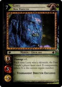 lotr tcg lotr promotional lurtz now perfected p