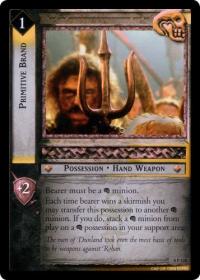 lotr tcg lotr promotional primitive brand p