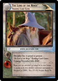 lotr tcg lotr promotional the lord of the rings trading card game m