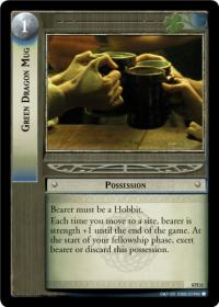 lotr tcg lotr promotional green dragon mug spd