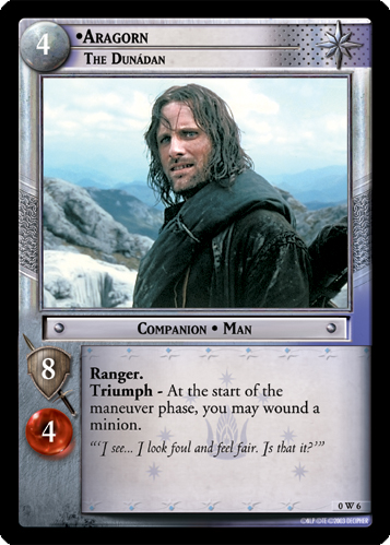 Aragorn, The Dunadan (W)