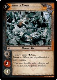 lotr tcg lotr promotional army of moria w