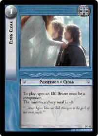 lotr tcg fellowship of the ring foils elven cloak foil