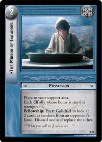 lotr tcg fellowship of the ring foils the mirror of galadriel foil