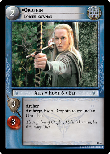 Orophin, Lorien Bowman (FOIL)