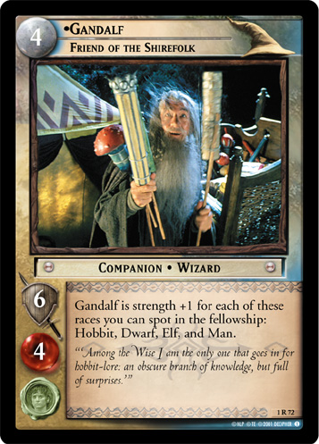 Gandalf, Friend of the Shirefolk