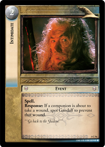 Intimidate (FOIL)