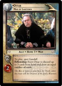 lotr tcg fellowship of the ring ottar man of laketown