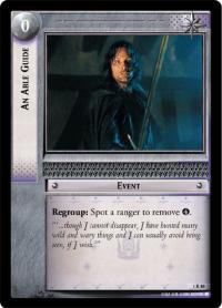 lotr tcg fellowship of the ring foils an able guide foil