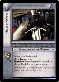 lotr tcg fellowship of the ring foils blade of gondor foil