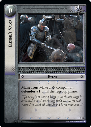 Elendil's Valor (FOIL)