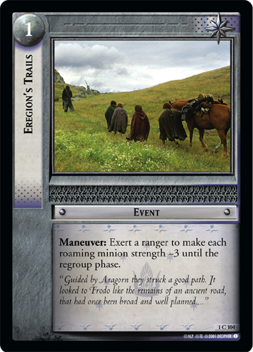 Eregion's Trails (FOIL)