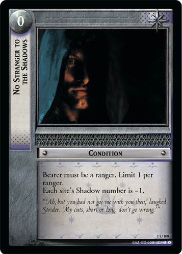 No Stranger to the Shadows (FOIL)