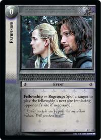 lotr tcg fellowship of the ring foils pathfinder foil