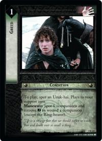 lotr tcg fellowship of the ring greed