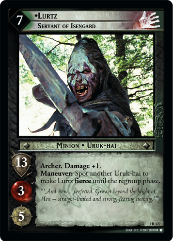 Lurtz, Servant of Isengard (FOIL)