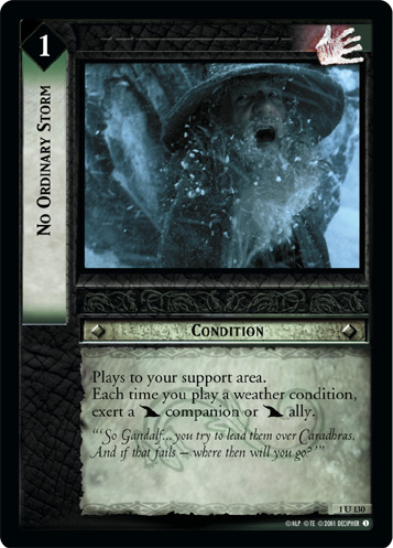 No Ordinary Storm (FOIL)