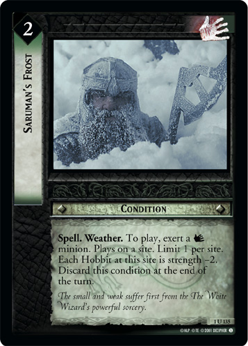 Saruman's Frost (FOIL)