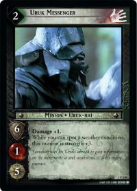 lotr tcg fellowship of the ring foils uruk messenger foil