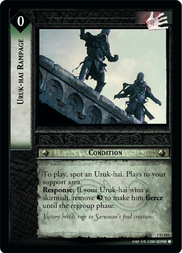 Uruk-hai Rampage (FOIL)