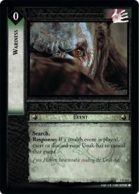 lotr tcg fellowship of the ring foils wariness foil