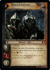 lotr tcg fellowship of the ring foils goblin scavengers foil