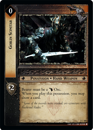 Goblin Scimitar (FOIL)