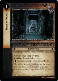 lotr tcg fellowship of the ring relics of moria