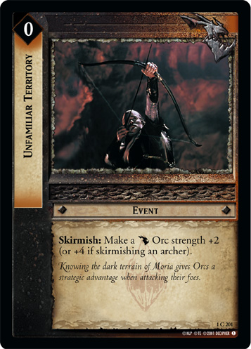 Unfamiliar Territory (FOIL)