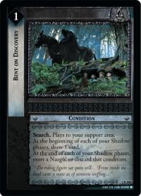 lotr tcg fellowship of the ring bent on discovery