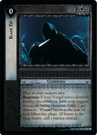 lotr tcg fellowship of the ring foils blade tip foil