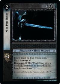 lotr tcg fellowship of the ring foils the pale blade foil