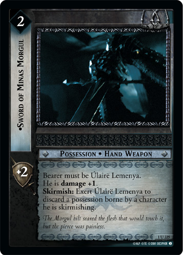 Sword of Minas Morgul (FOIL)